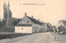 CPA 59 SAINT PIERREBROUCK RUE PRINCIPALE - Sonstige & Ohne Zuordnung