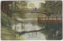 Bergen Op Zoom. Volkspark. - (Noord-Brabant) - 1907 - Houten Bruggetje - Bergen Op Zoom