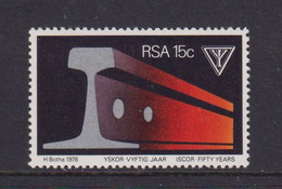 SOUTH AFRICA - 1978 ISCOR 15c Never Hinged Mint - Unused Stamps