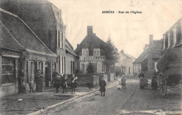 CPA 59 ARNEKE RUE DE L'EGLISE - Sonstige & Ohne Zuordnung