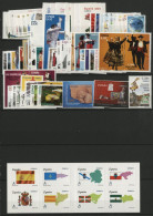 ESPAGNE 2009 Année Complète Cote 202,25 € N° 4446 à 4523 Neufs ** (MNH) Vendue à La Valeur Faciale - Volledige Jaargang