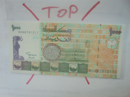 SOUDAN 1000 DINARS 1996 (8 Chiffres) Neuf (B.29) - Soudan