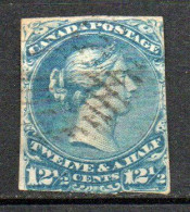 Col33 Canada  1868 N° 24 Oblitéré Cote : 70,00€ - Usados