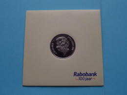 Koningin JULIANA > 1972 > RABOBANK 100 Jaar - Fusiejaar ( Zie / Voir SCAN ) ! - Adel