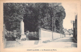 FRANCE - 51 - CHIGNY LES ROSES - Le Monument Aux Morts - Cartes Postales Anciennes - Sonstige & Ohne Zuordnung