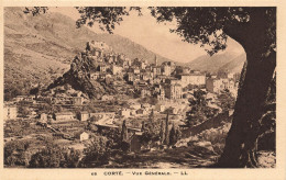 Corte * Vue Générale Du Village * Haute Corse 2B - Corte