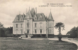 La Garnache * Château De Fonteclose , Nord Est * Châteaux De Vendée N°105 - Autres & Non Classés