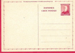 CECOSLOVACCHIA - INTERO CARTOLINA POSTALE (MICHEL P55) NUOVA NON VIAGGIATA - Postcards