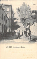 BELGIQUE - LIEGE - Montagne De Bueren - Carte Postale Ancienne - Liege