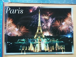 KOV 11-105 - PARIS, France, Tour Eiffel, FIREWORKS, VATROMET, D'ARTIFICE PYROTECHNIE - Tour Eiffel