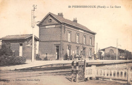 CPA 59 SAINT PIERREBROUCK LA GARE - Altri & Non Classificati