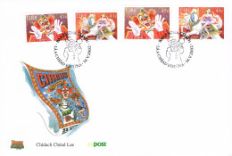 Irlande - Europa : Le Cirque FDC 1439A/1441 (année 2002) - FDC