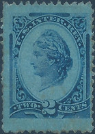 Stati Uniti D'america,United States,U.S.A, 1878 Internal Revenues Liberty, 2C Blue, Mint - Fiscal