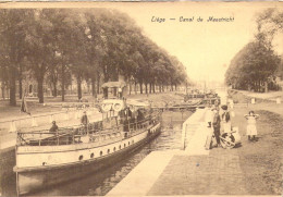BELGIQUE - LIEGE - Canal De Maestricht - Carte Postale Ancienne - Liege