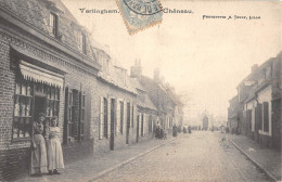 CPA 59 VERLINGHEM RUE DU CHENEAU / CPA RARE - Autres & Non Classés