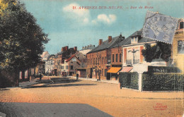 CPA 59 AVESNES SUR HELPE RUE DE MONS / CLICHE RARE - Autres & Non Classés