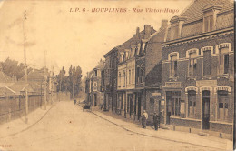 CPA 59 HOUPLINES RUE VICTOR HUGO - Other & Unclassified