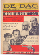 Tijdschrift Klein Formaat - De Dag - Ik Zou Keizerin Worden - 1935 - Sonstige & Ohne Zuordnung