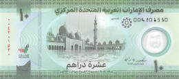 United Arab Emirates 10 Dirhams 2022 Unc Polymer Pn 37a, Banknote24 - Andere - Azië