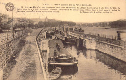 BELGIQUE - LIEGE - Pont Et Ecluse En Aval Du Pont De Commerce - E Desaix - Carte Postale Ancienne - Lüttich