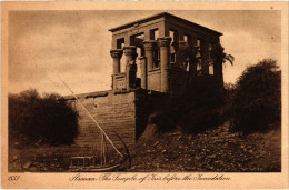 CPA AK ASWAN Temple Of Isis Before The Flood EGYPT (1324308) - Assouan
