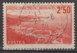 MONACO - 1939 - YVERT N° 179 OBLITERE - COTE = 19 EUR - Gebraucht
