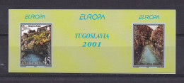 YOUGOSLAVIE 2001 CARNET N°C2879 NEUF** EUROPA - Libretti