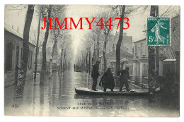 CPA - CRUE DE LA MARNE En 1910 - NOGENT-SUR-MARNE - Avenue Du Val De Beauté - Edit. E. L. D. - Inondations