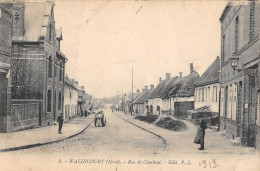 CPA 59 WALINCOURT RUE DE CAMBRAI - Sonstige & Ohne Zuordnung