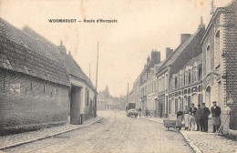 CPA 59 WORMHOUDT ROUTE D'HERZEELE - Autres & Non Classés