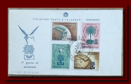 1960 Somalia FDC Cover ANNO DEL RIFUGIATO Annullo Mogadiscio Non Viaggiata - Somalië (AFIS)