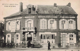 60 - ESTREES SAINT DENIS - S18575 - Hôtel De La Gare - Café Restaurant Haquin - Estrees Saint Denis