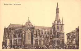 BELGIQUE - LIEGE - La Cathédrale - Carte Postale Ancienne - Luik