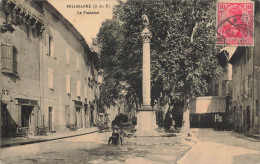 Pelissanne * La Place Et La Fontaine * Villageois - Pelissanne