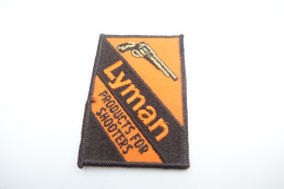 Militaria - PATCH : Original Lyman Products For Shooters Weapon Patch Gun Pistol - Uniformes