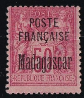 Madagascar N°19 - Neuf * Avec Charnière - 1 Point De Pelurage Sinon TB - Unused Stamps