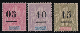 Madagascar N°48/50 - Neuf * Avec Charnière - TB - Nuovi