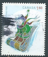 CANADA 2008 CHRISTMAS TOBOGGANING USED MI 2509 SN 2295 YT 2390 SG 2579 - Oblitérés