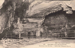 FRANCE - BAUME LES MESSIEURS - Intérieur Des Grottes - Salle Des Chauves-souris - Carte Postale Ancienne - Baume-les-Messieurs