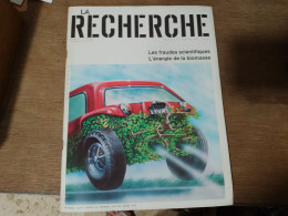 123 //   LA RECHERCHE / LES FRAUDES SCIENTIFIQUES / L'ENERGIE DE LA BIOMASSE / 1980 - Wissenschaft