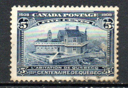 Col33 Canada  1908 N° 88 Oblitéré Cote : 35,00€ - Usados