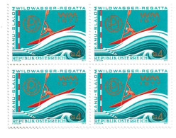 Österreich 1977: ANK 1568, Wildwasser- Kanu- Slalom WM 1977, Viererblock ** - Canoa