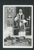 VATICANO 1933  GIARDINI E MEDAGLIONI 20 C. SU CARTOLINA VIAGGIATA - Cartoline Maximum