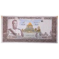 Billet, Laos, 1000 Kip, Undated (1963), KM:14b, TTB - Laos