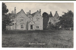 Postcard, Scotland, Ayrshire, Colmonell, Kirkhill House, Manor House, Stately Home. - Ayrshire