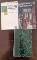 Graham GREEN Lot De 3 Titres Tous Différents (litterature) - Wholesale, Bulk Lots