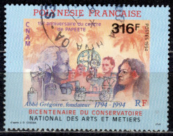 F P+ Polynesien 1994 Mi 656 Abbé Grégoire - Used Stamps