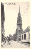 BELGIQUE - LIEGE - Eglise Ste Foy Et Rue St Léonard - Carte Postale Ancienne - Lüttich