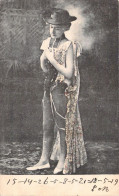 FANTAISIE - Femme Au Chapeau - Carte Postale Ancienne - Femmes