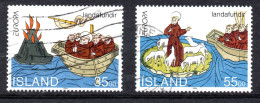 Islande Y&T  N° 753 - 754  Mi N° 800 - 801 * Europa 1994  Oblitéré - Oblitérés